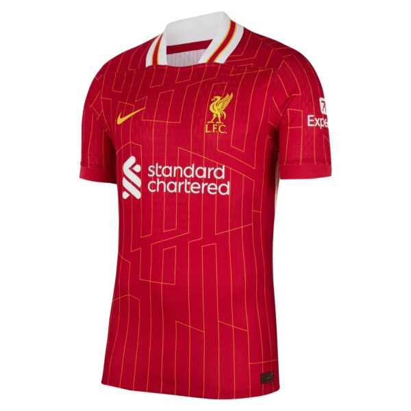 Liverpool Home Dri-FIT ADV Match Shirt 2024-25 with Virgil 4 printing