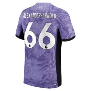 Liverpool Third Dri-Fit Adv Match Shirt 2023-24 with Alexander-Arnold 66 printing