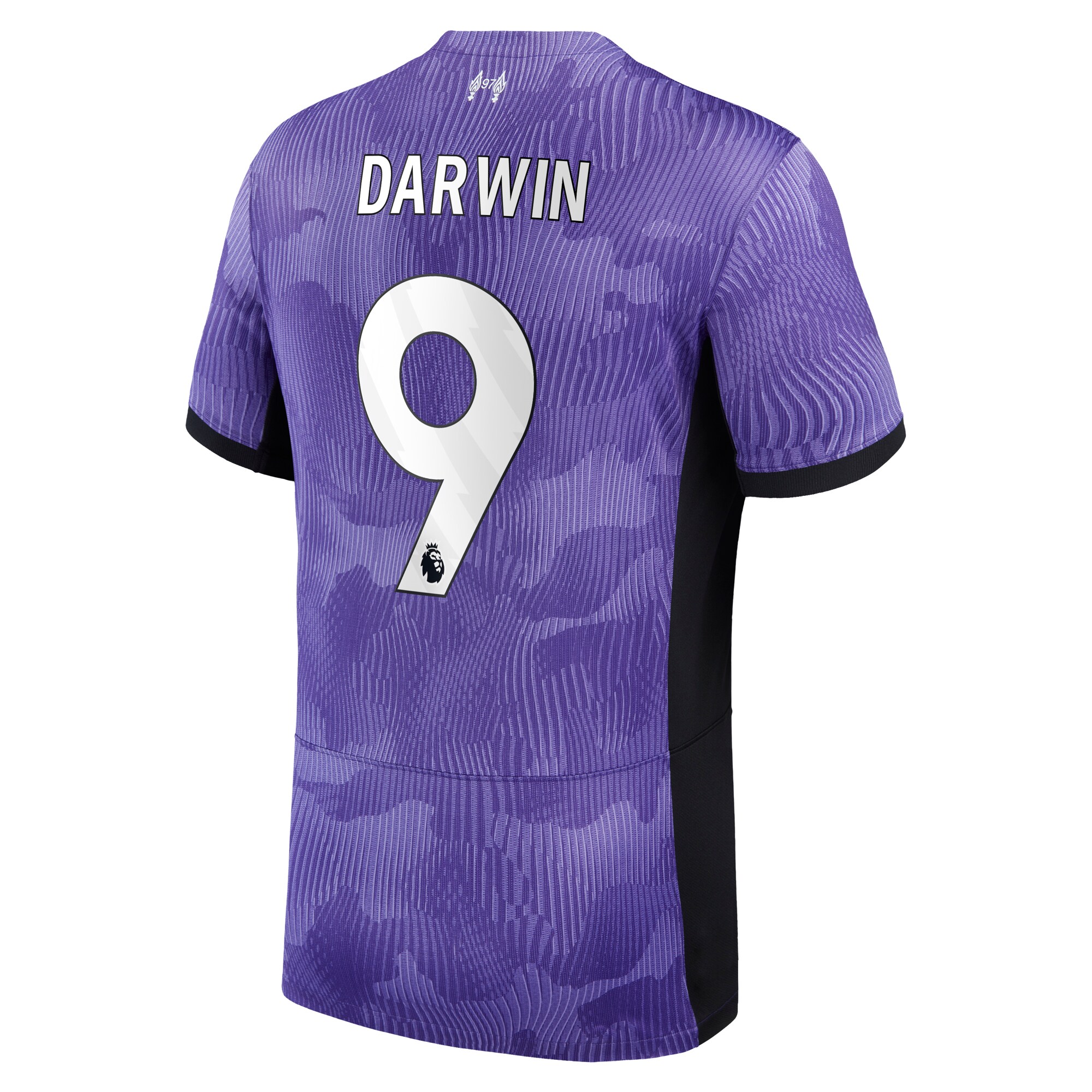 Liverpool Third Stadium Shirt 2023-24 with Darwin 9 printing