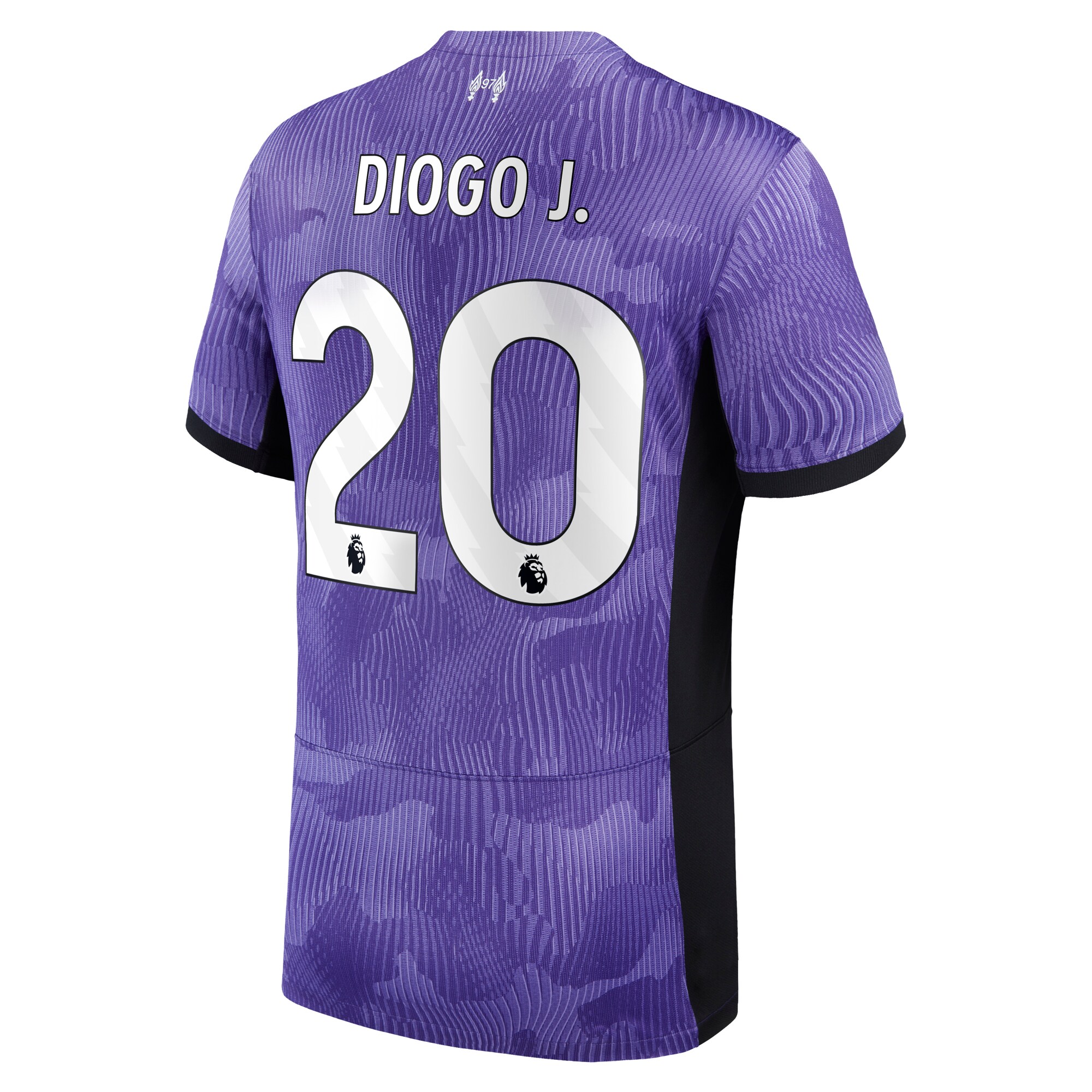 Liverpool Third Stadium Shirt 2023-24 with Diogo J. 20 printing