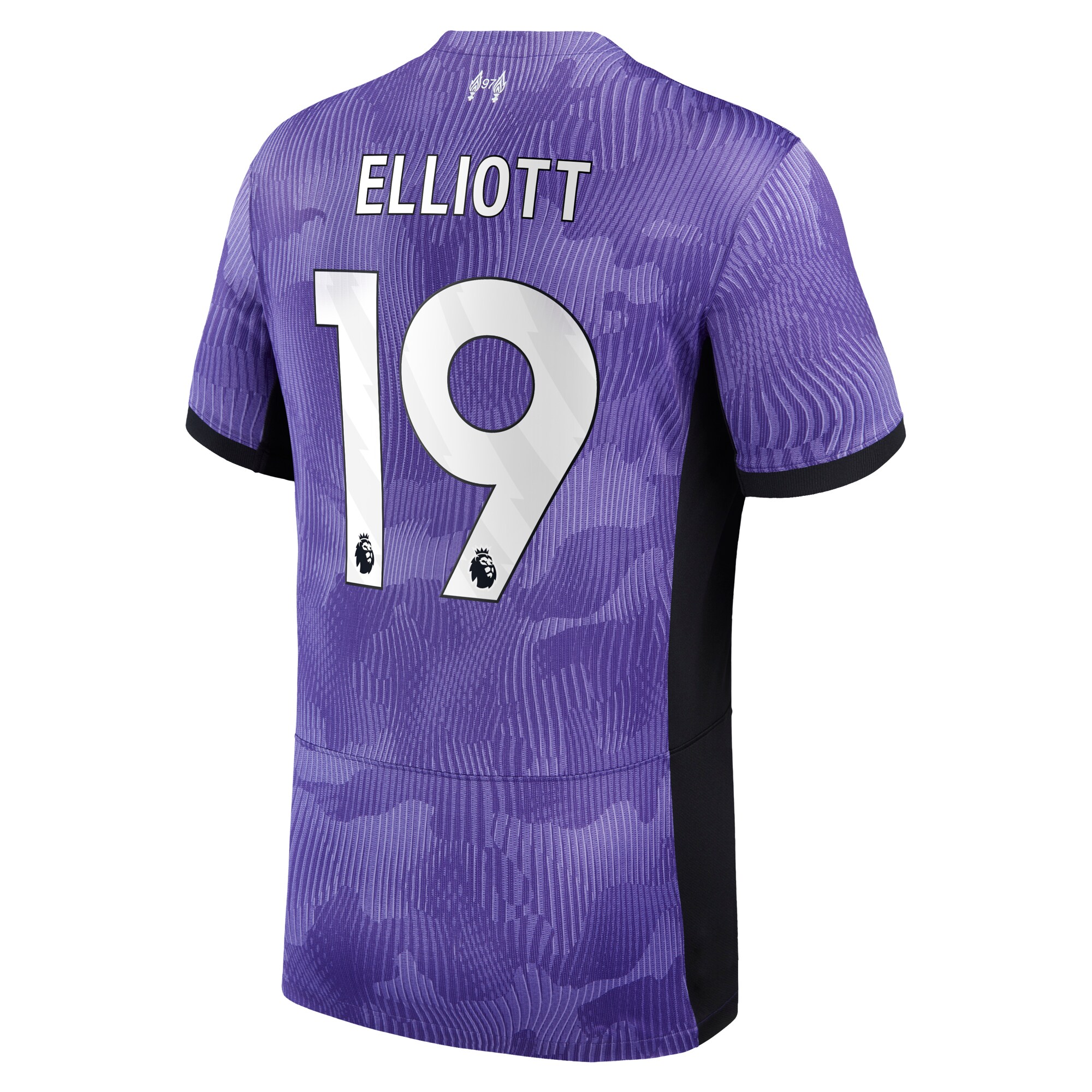 Liverpool Third Stadium Shirt 2023-24 with Elliott 19 printing