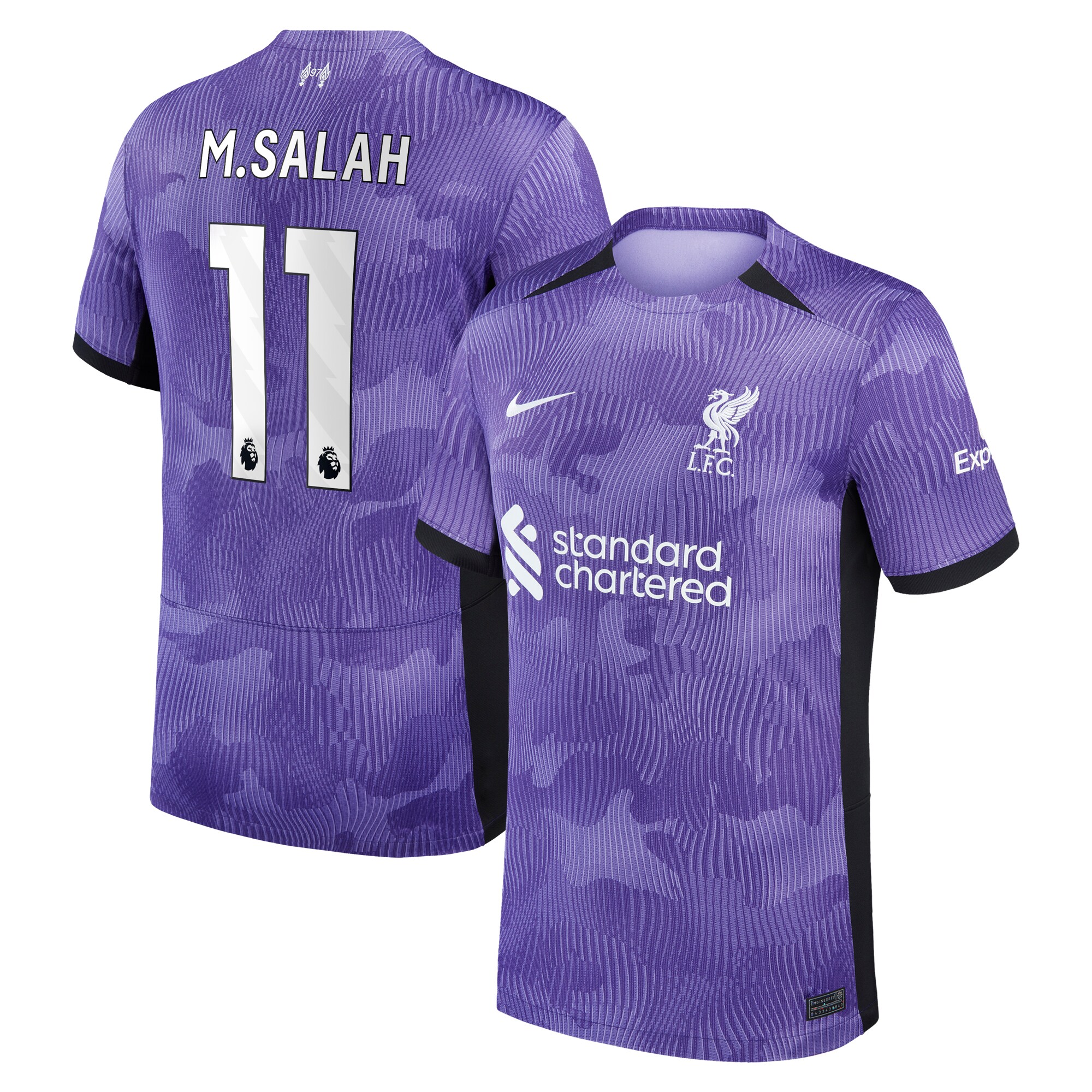 Liverpool Third Stadium Shirt 2023-24 with M.Salah 11 printing