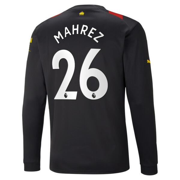 Manchester City Away Shirt 2022-2023 with Mahrez 26 printing