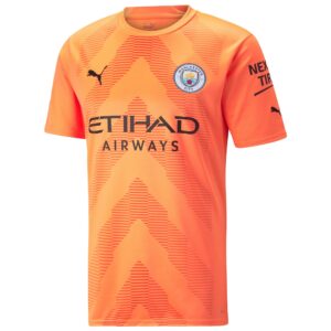 Manchester City Goalkeeper Shirt 2022/23 with Ederson M. 31 printing