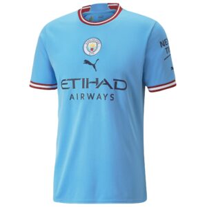 Manchester City Home Shirt 2022/23 with Mahrez 26 printing