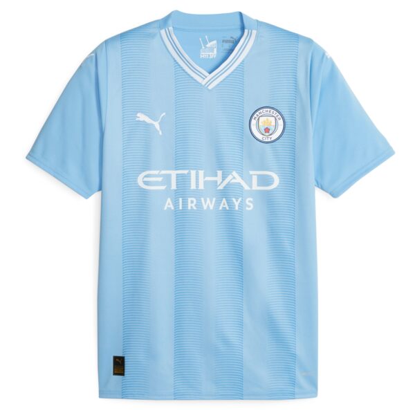 Manchester City Home Shirt 2023-24 with Phillips 4 printing