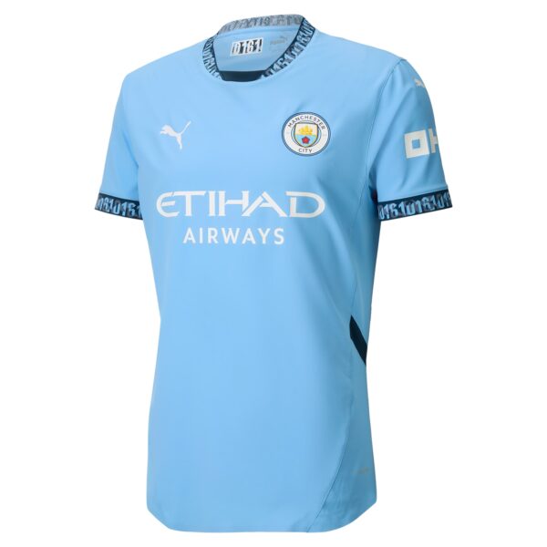 Manchester City Home Authentic Shirt 2024-25