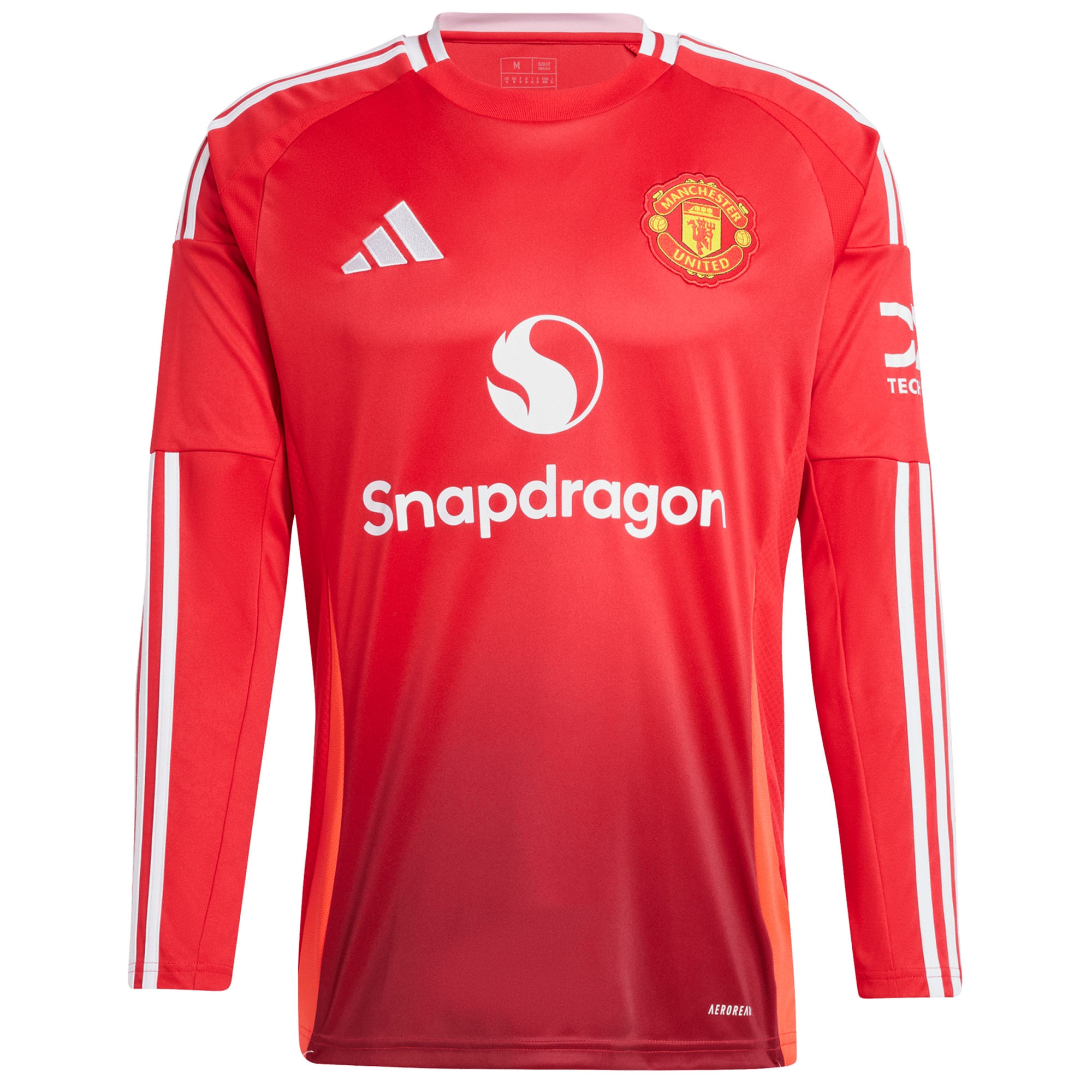 Manchester United Home Shirt 2024-25 - Long Sleeve with Garnacho 17 ...