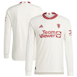 Manchester United Third Authentic Shirt 2023-24 Long Sleeve