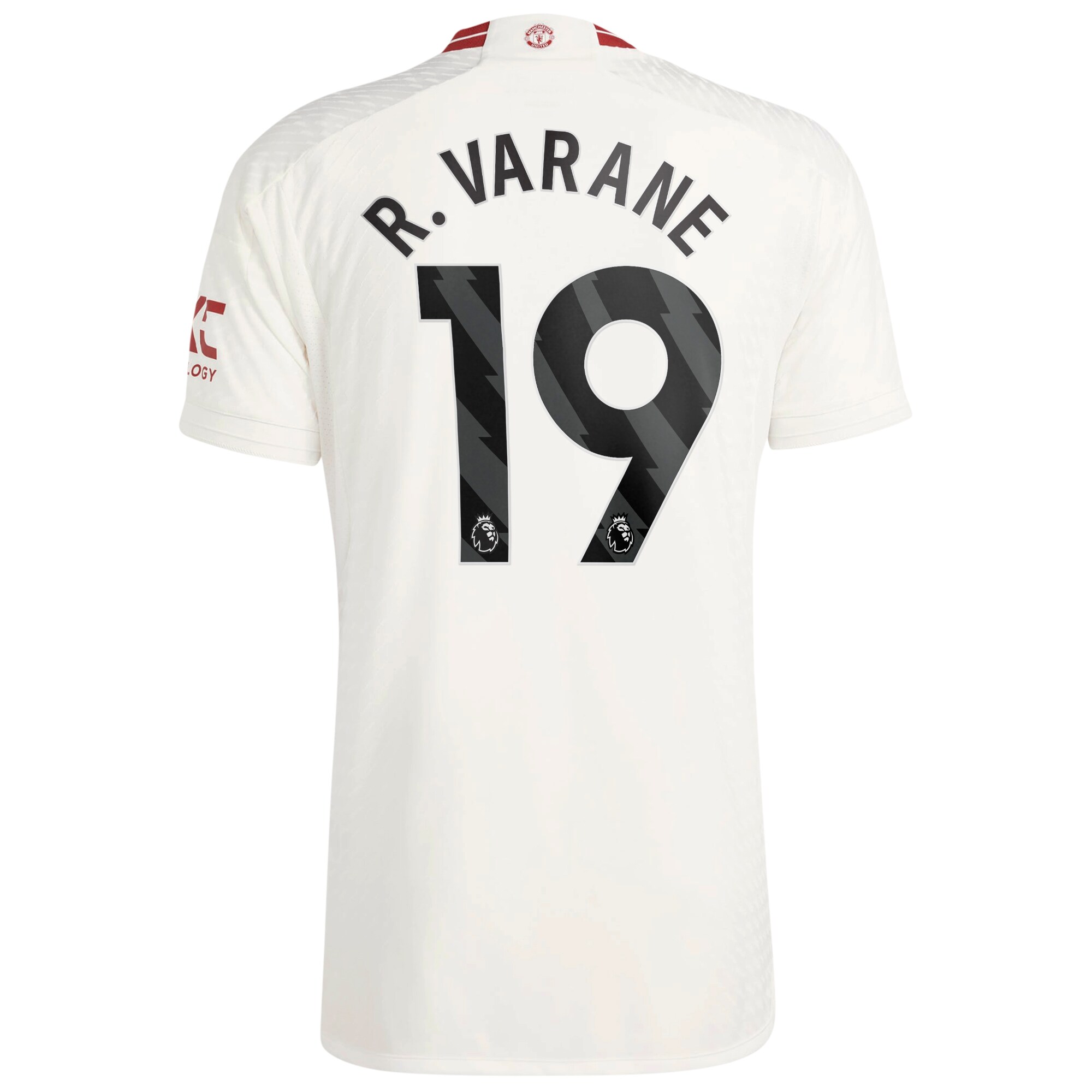 Manchester United EPL Third Authentic Shirt 2023-24 with R. Varane 19 printing