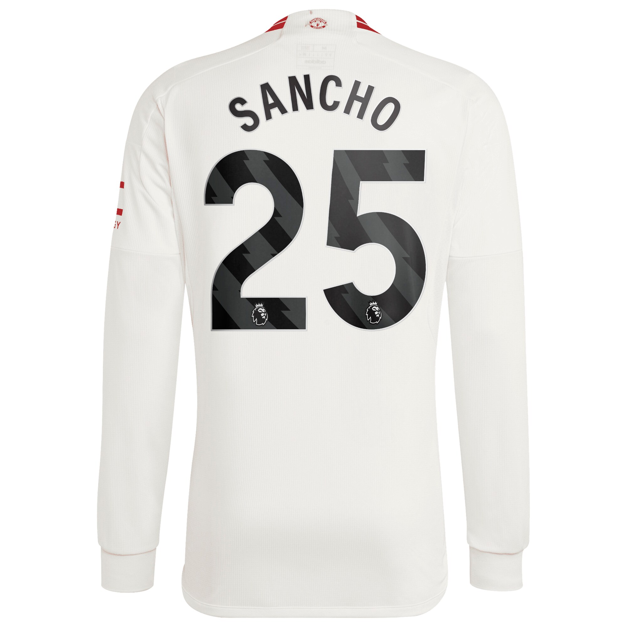 Manchester United EPL Third Shirt 2023-24 Long Sleeve with Sancho 25 printing