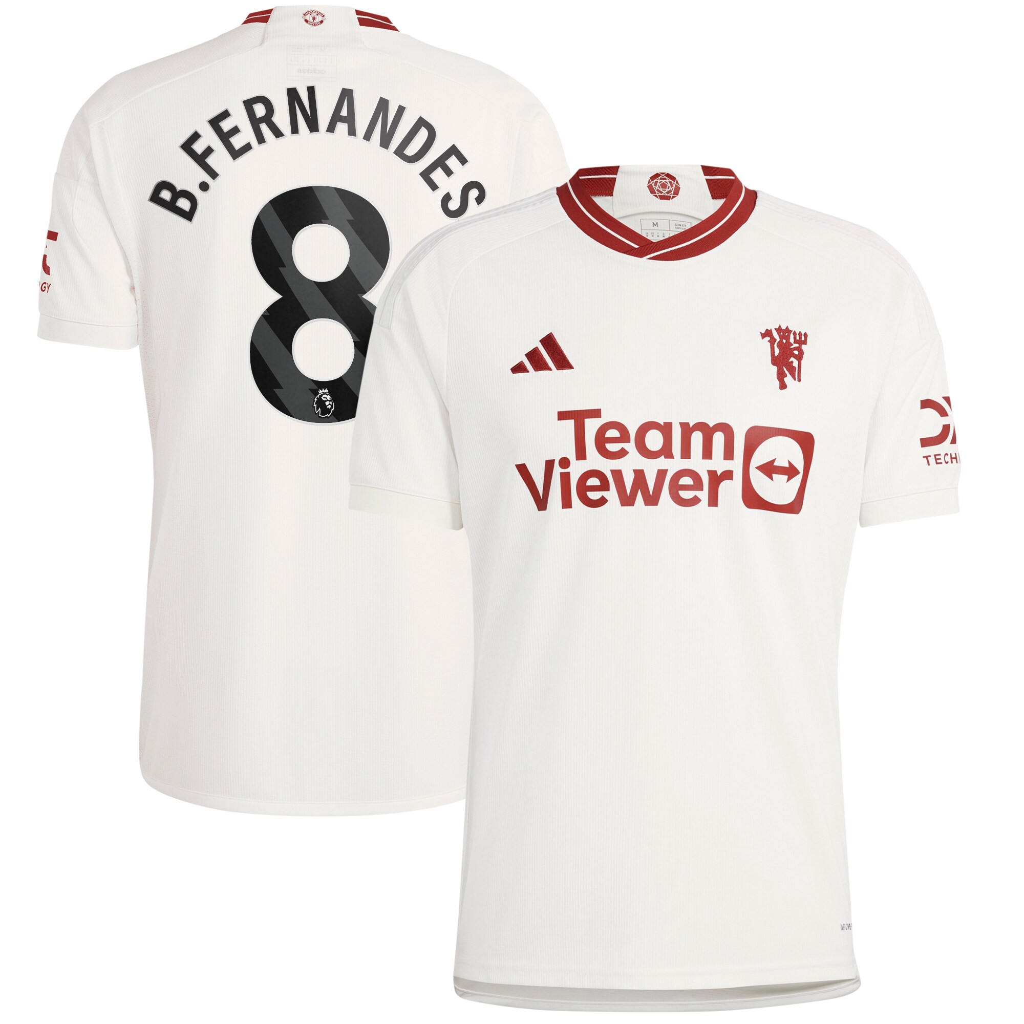 Manchester United EPL Third Shirt 2023-24 with B.Fernandes 8 printing