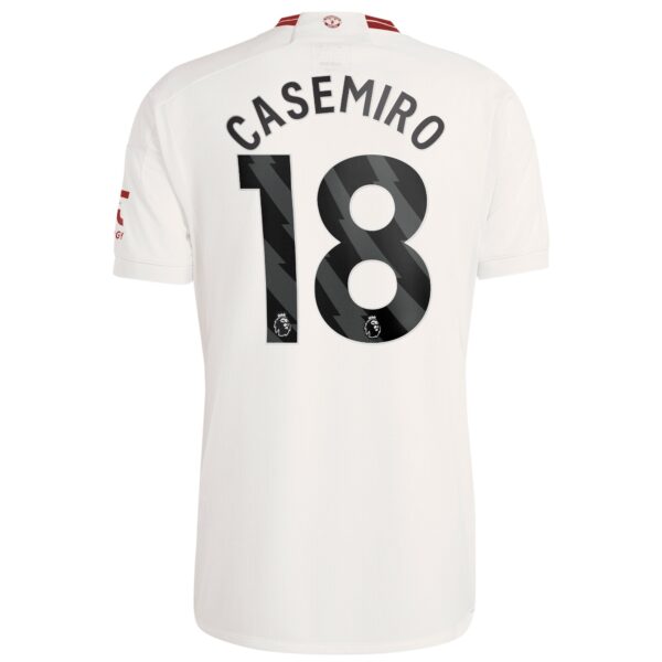 Manchester United EPL Third Shirt 2023-24 with Casemiro 18 printing