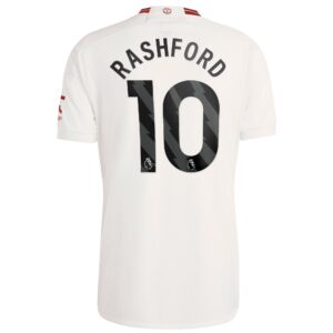 Manchester United EPL Third Shirt 2023-24 with Rashford 10 printing