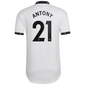 Manchester United Away Authentic Shirt 2022-23 with Antony 21 printing