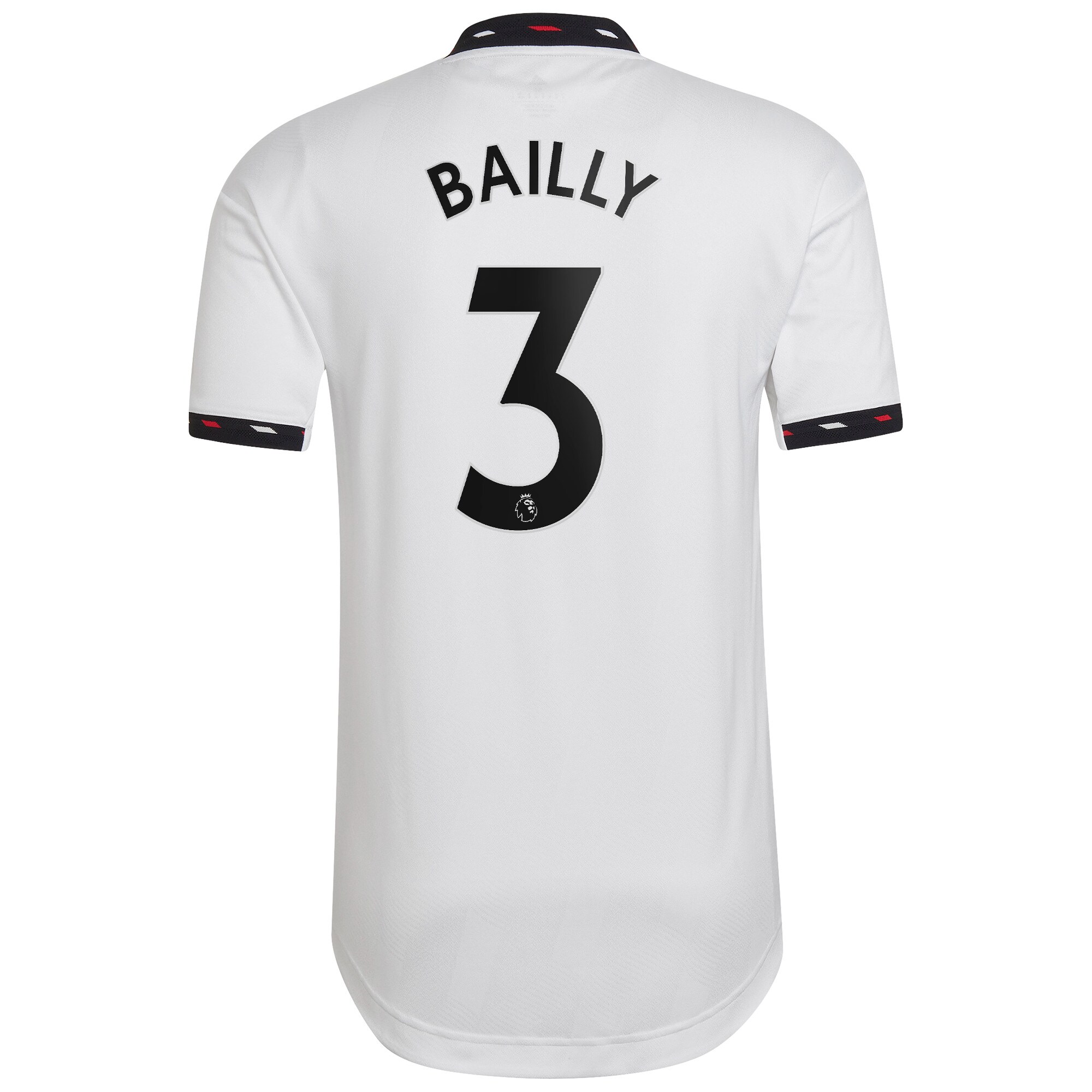 Genuine Manchester United 2022-23 Away Shirt with Bailly 3 printing