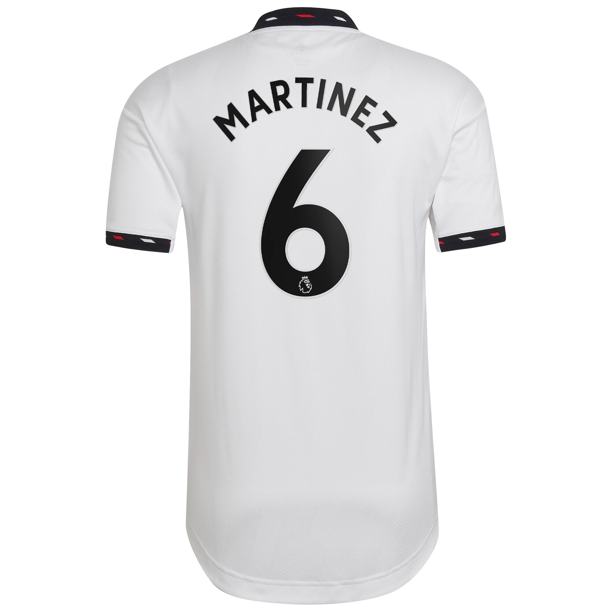 Manchester United Away Authentic Shirt 2022-23 with Martinez 6 printing