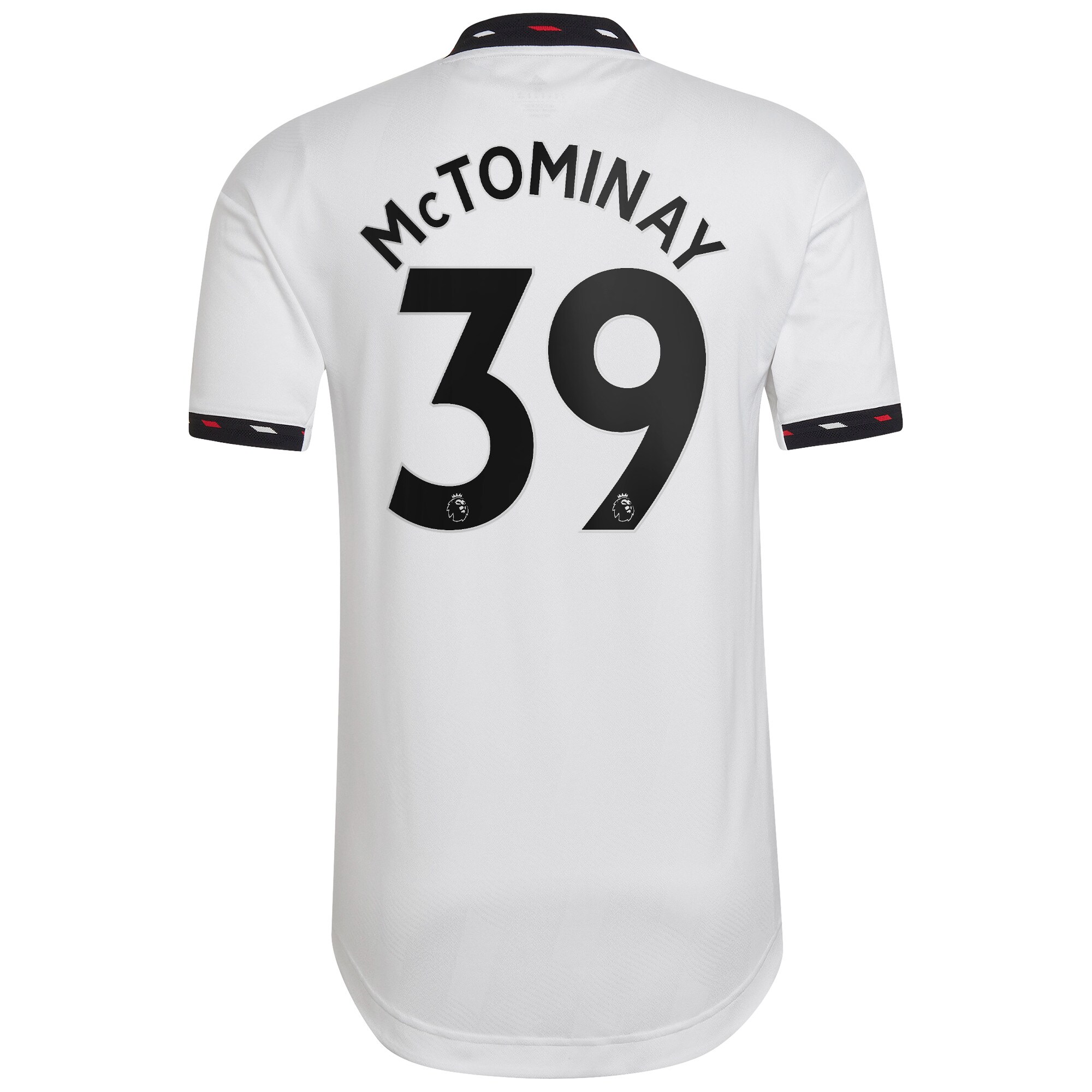Manchester United Away Authentic Shirt 2022-2023 with McTominay 39 printing