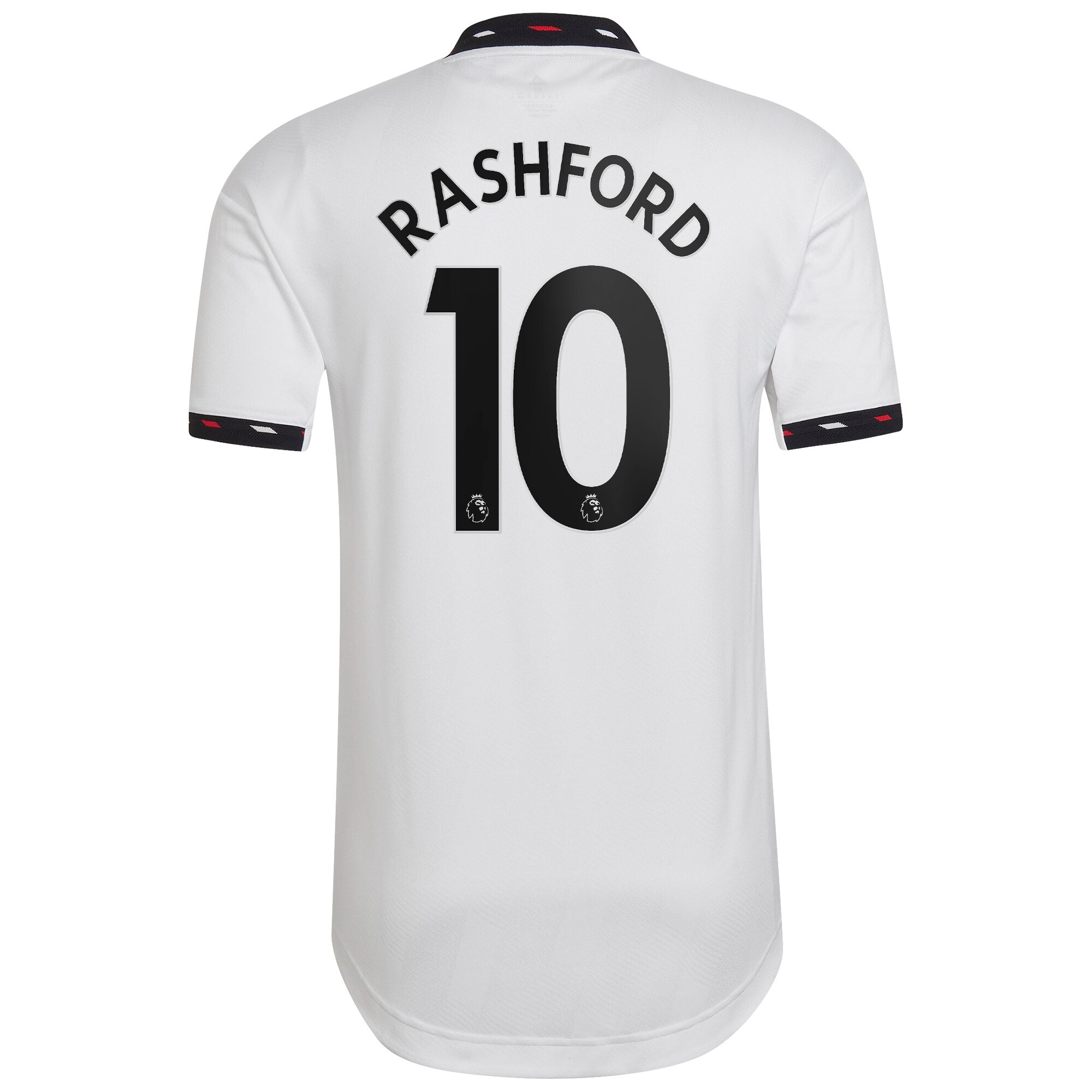 Manchester United Away Authentic Shirt 2022-2023 with Rashford 10 printing