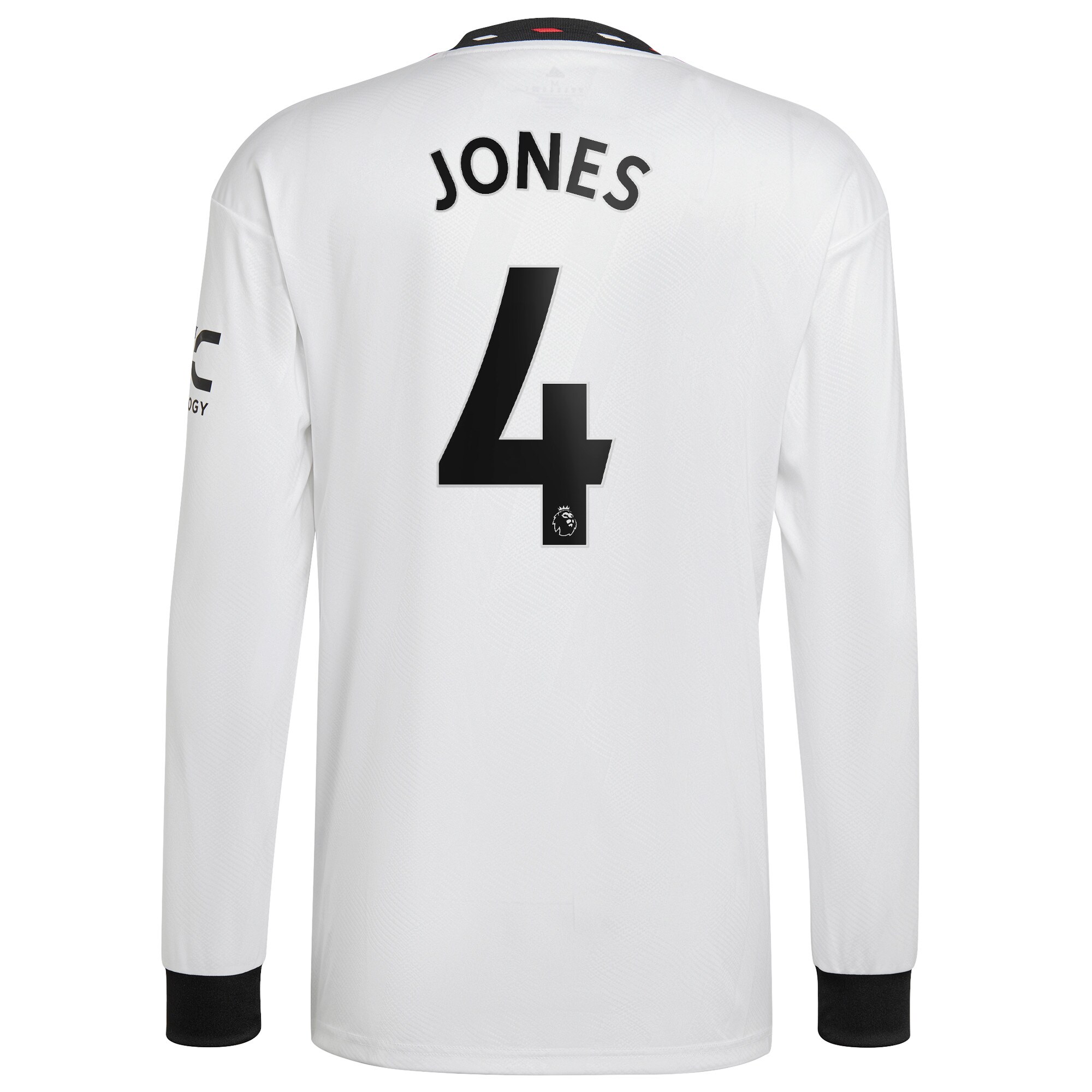 Manchester United Away Shirt 2022-23 - Long Sleeve with Jones 4 printing