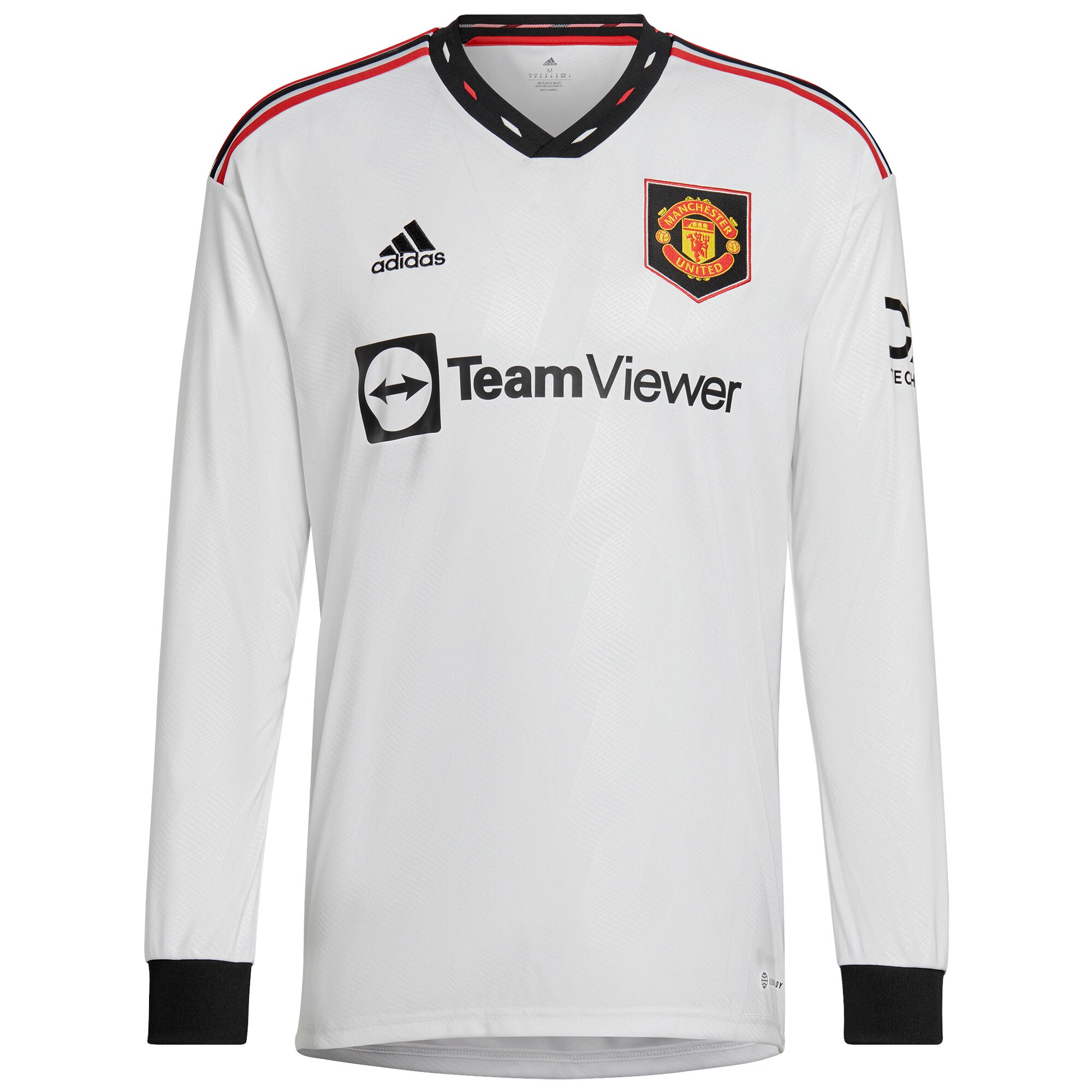 Manchester United Away Shirt 2022-23 - Long Sleeve with Malacia 12 printing