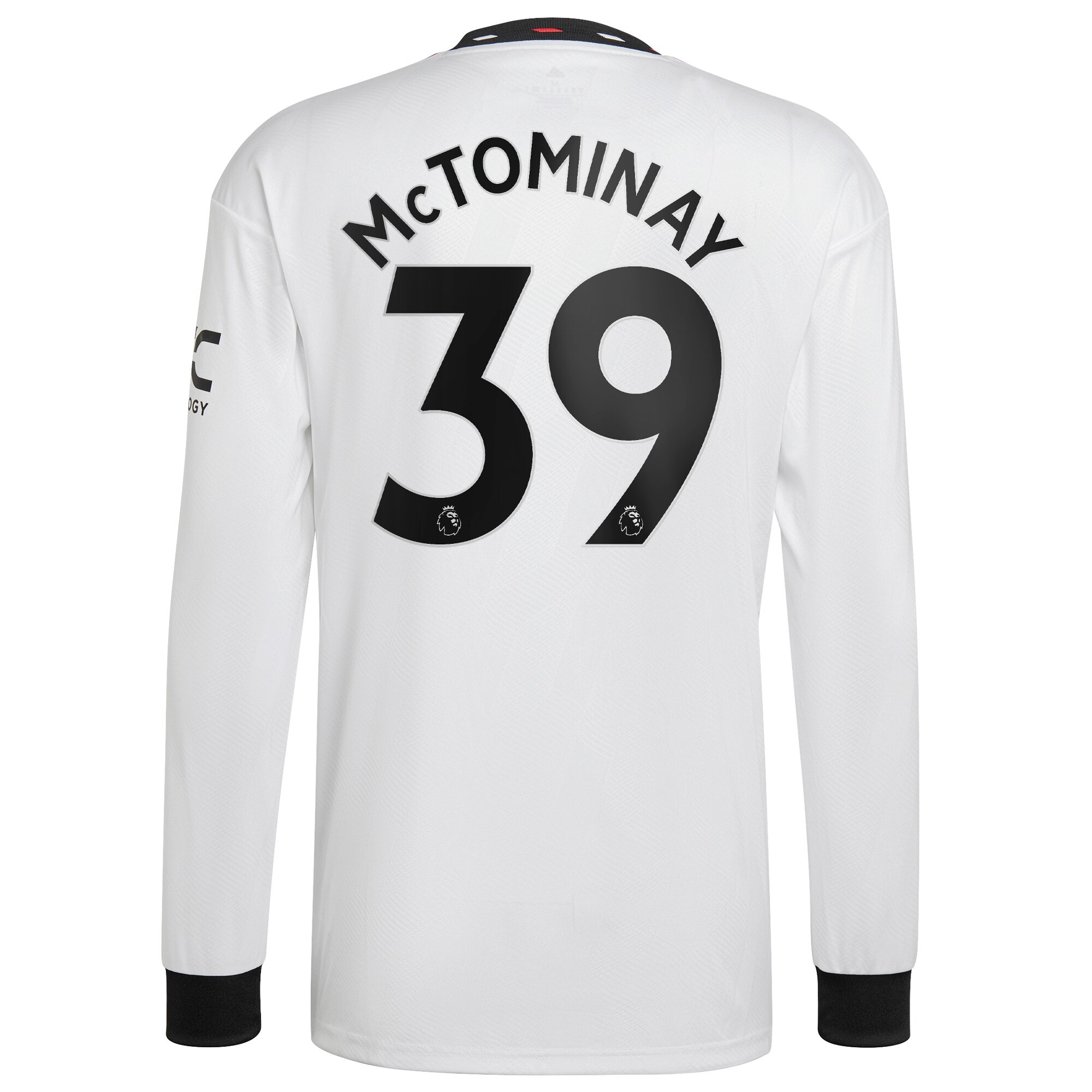 Manchester United Away Shirt 2022-2023 with McTominay 39 printing