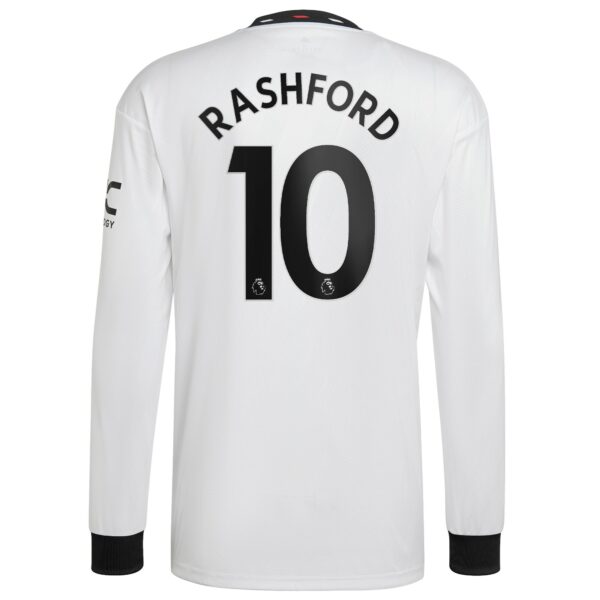 Manchester United Away Shirt 2022-2023 with Rashford 10 printing