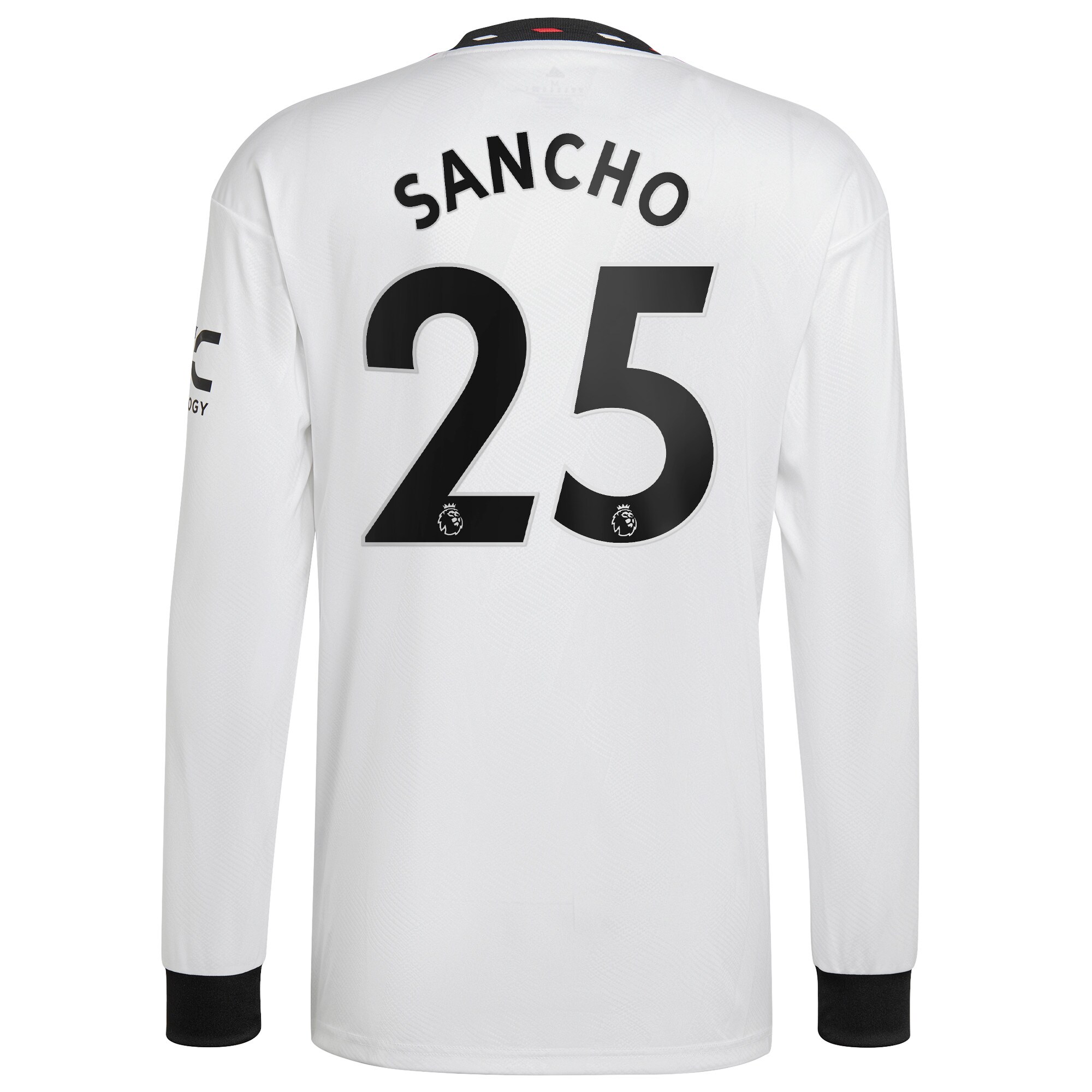 Manchester United Away Shirt 2022-2023 with Sancho 25 printing