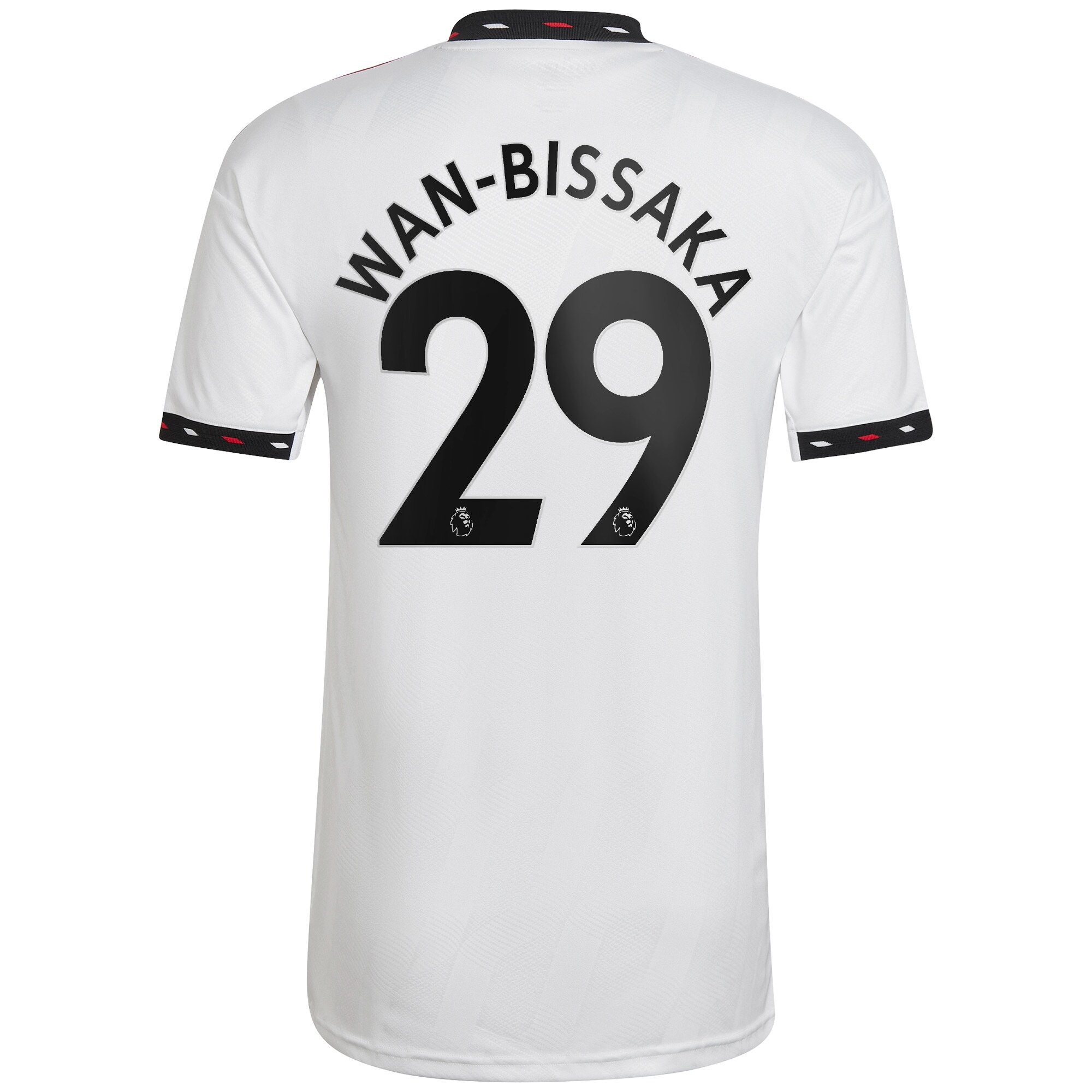 Manchester United Away Shirt 2022-23 with Wan-Bissaka 29 printing