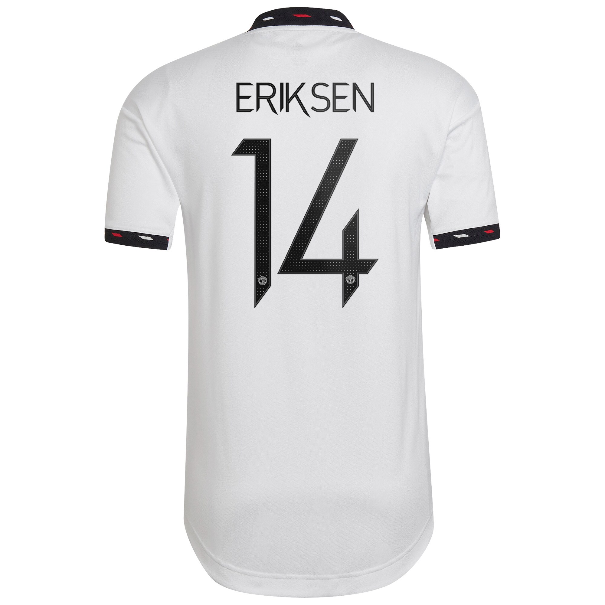 Adidas Manchester United Cup Away Authentic Shirt 2022-23 with Eriksen 14 Printing