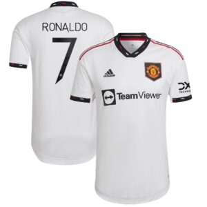 Manchester United Cup Away Authentic Shirt 2022-23 with Ronaldo 7 printing