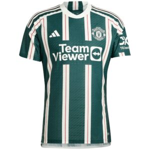 Manchester United Cup Away Authentic Shirt 2023-24 With Amad 16 Printing