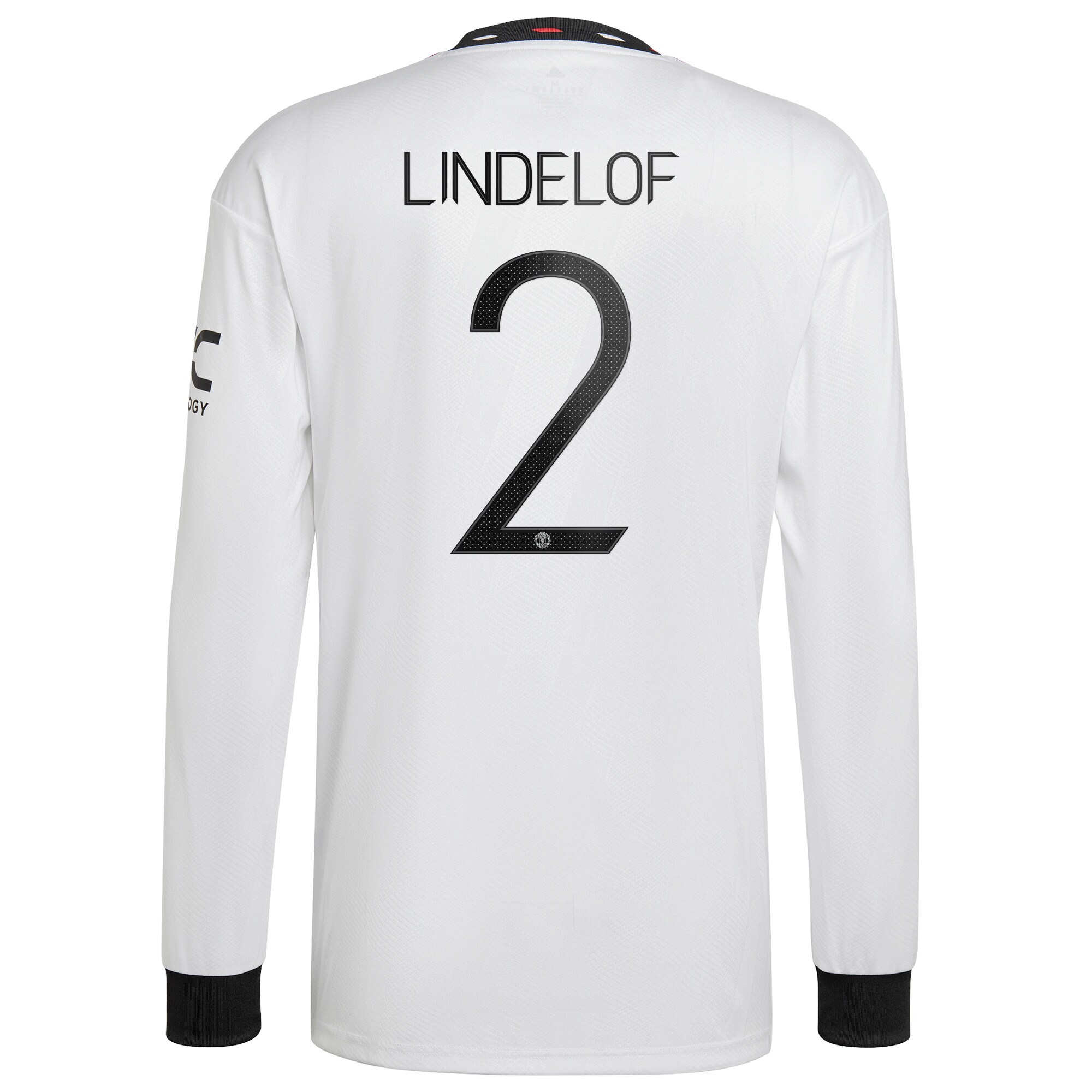 Manchester United Cup Away Shirt 2022-23 - Long Sleeve with Lindelof 2 printing