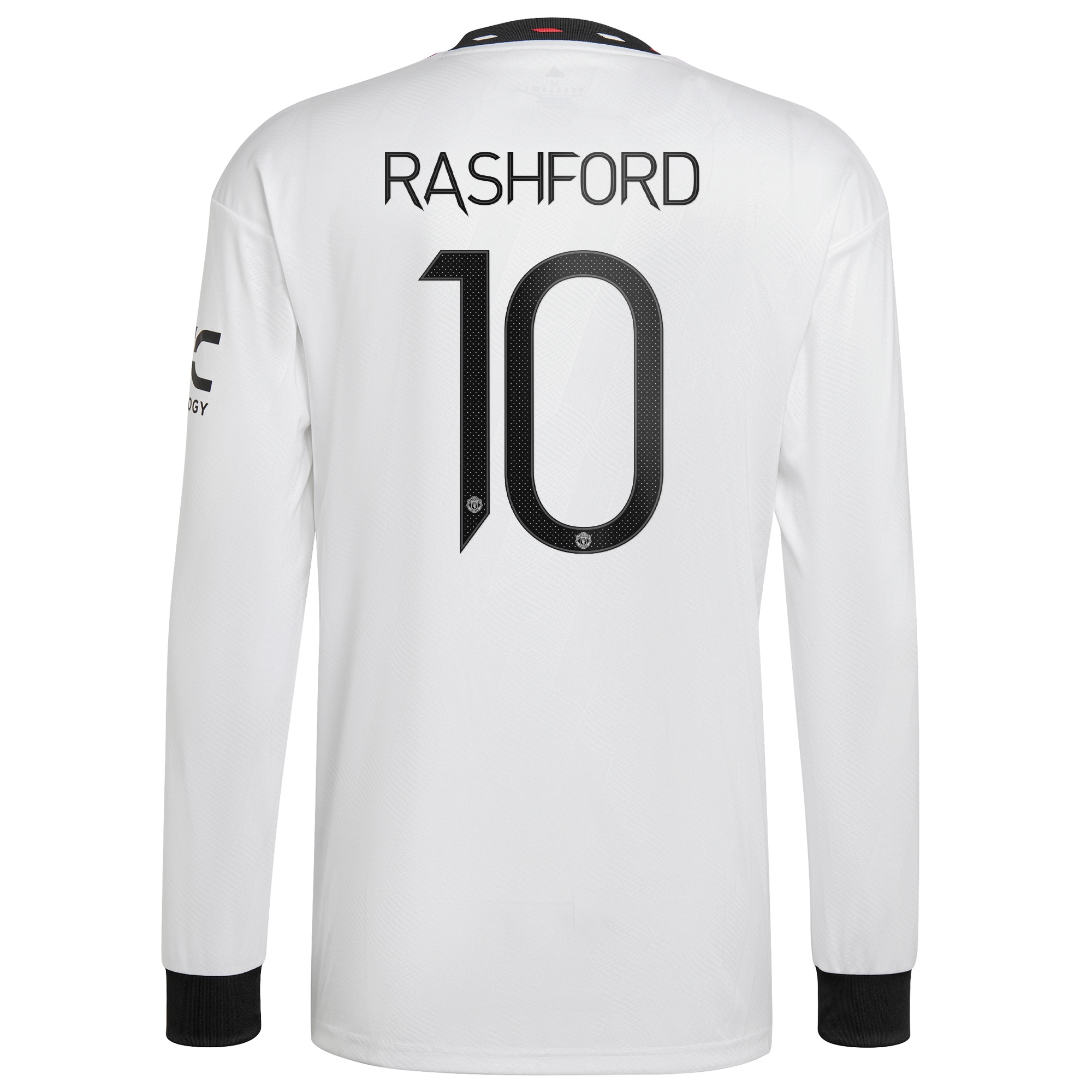 Manchester United Cup Away Shirt 2022-23 - Long Sleeve with Rashford 10 printing