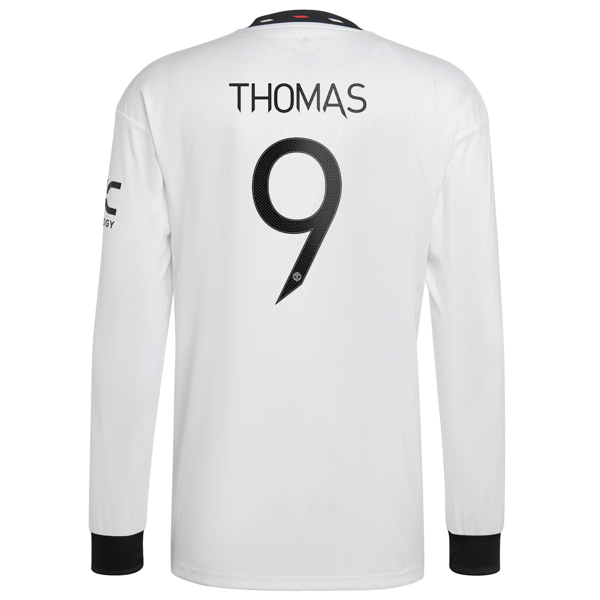 Manchester United Cup Away Shirt 2022-23 - Long Sleeve with Thomas 9 printing