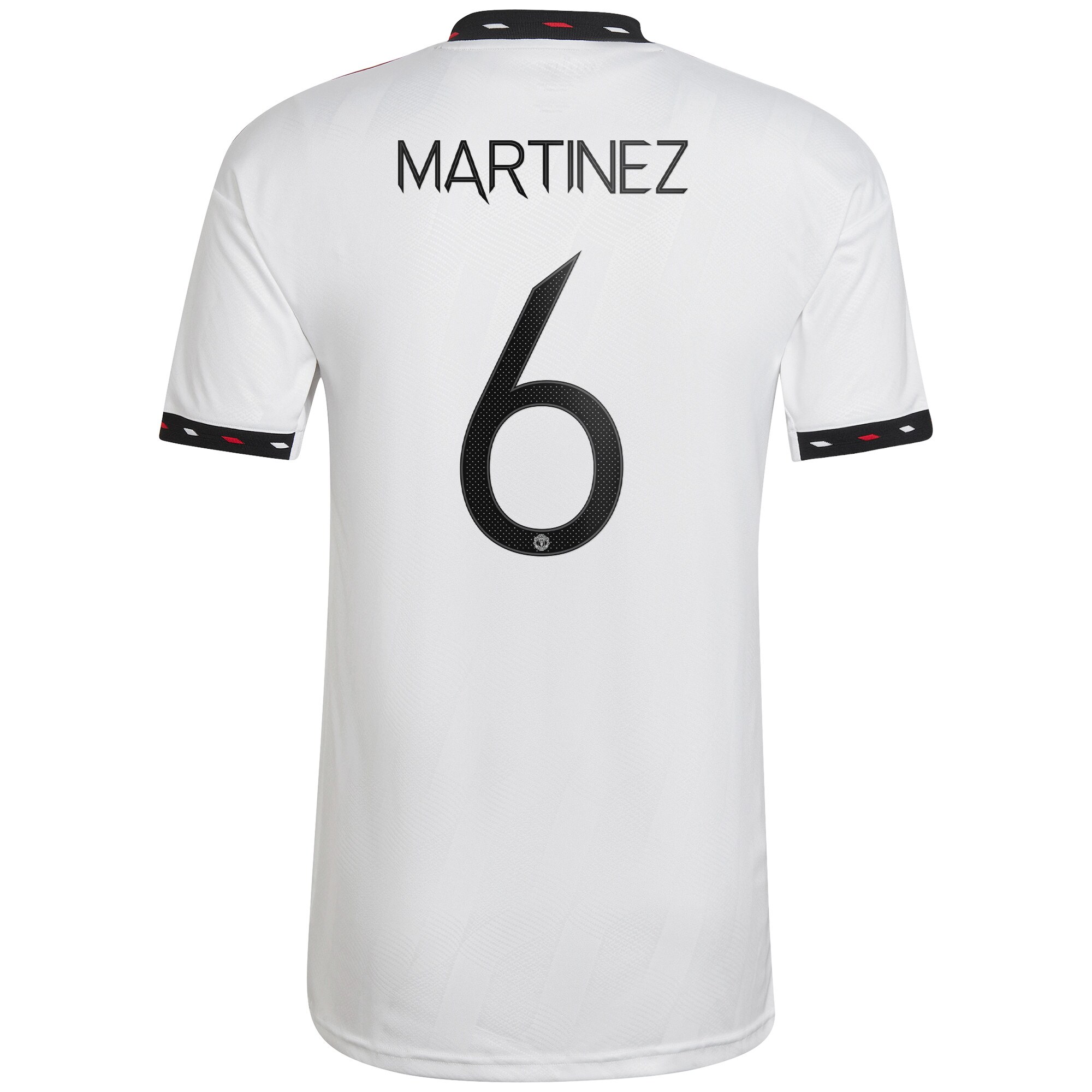 Adidas Manchester United Cup Away Shirt 2022-23 with Martinez 6 Printing