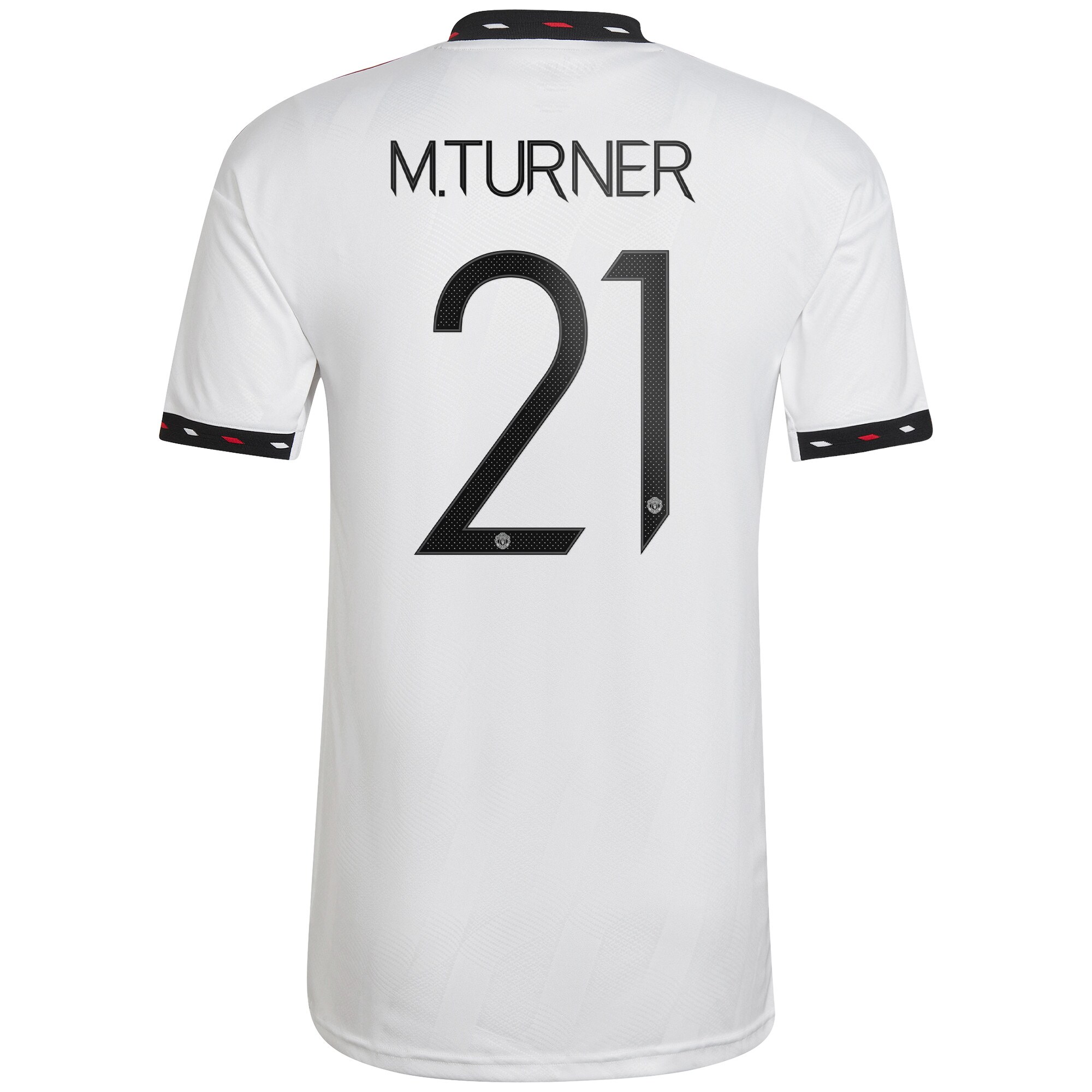 Manchester United Cup Away Shirt 2022-23 with M.Turner 21 printing