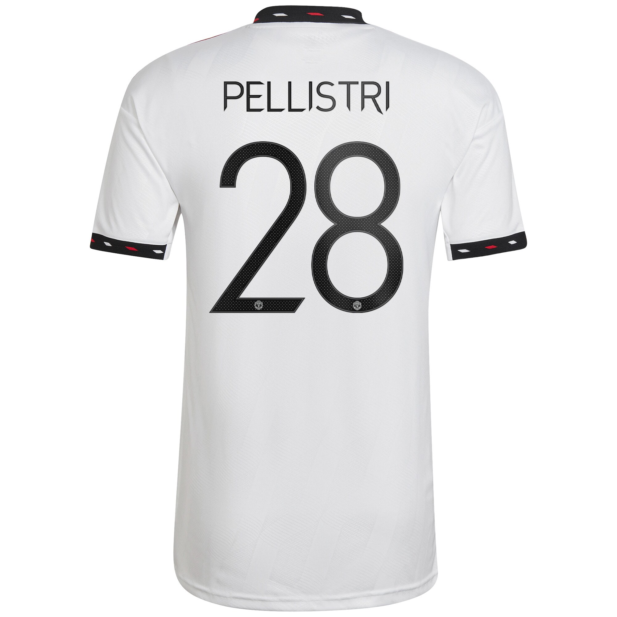 Manchester United Cup Away Shirt 2022-23 with Pellistri 28 printing