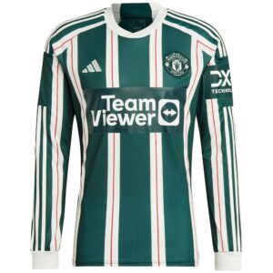 Manchester United Cup Away Shirt 2023-24 Long Sleeve With Amad 16 Printing