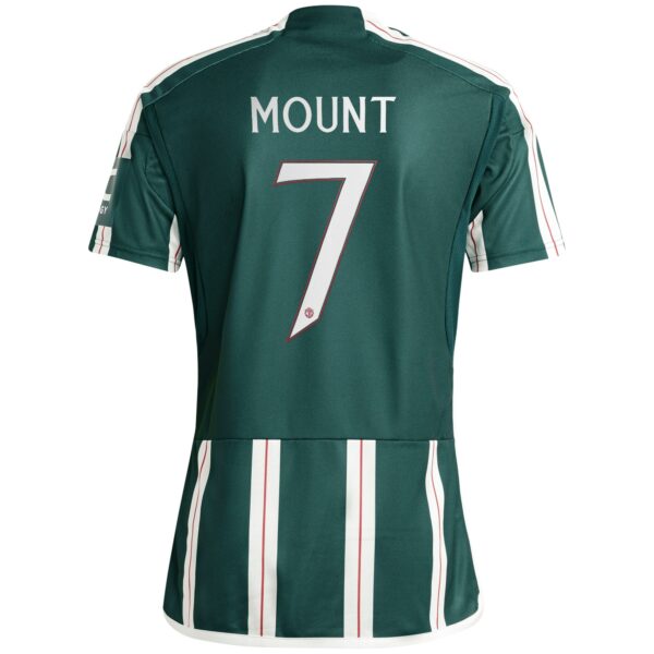 Manchester United Cup Away Shirt 2023-24 With Mount 7 Printing