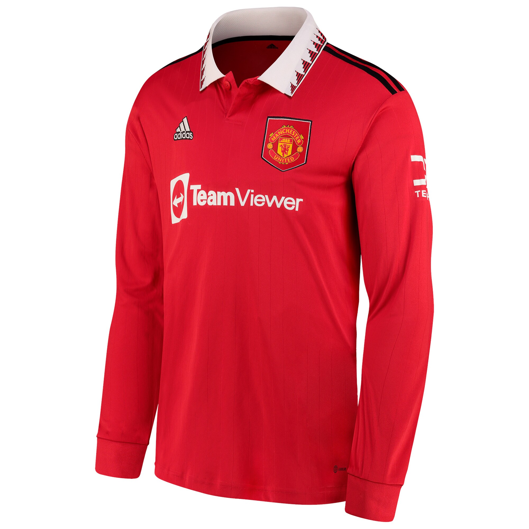 Manchester United Cup Home Shirt 2022-23 - Long Sleeve with Malacia 12 printing