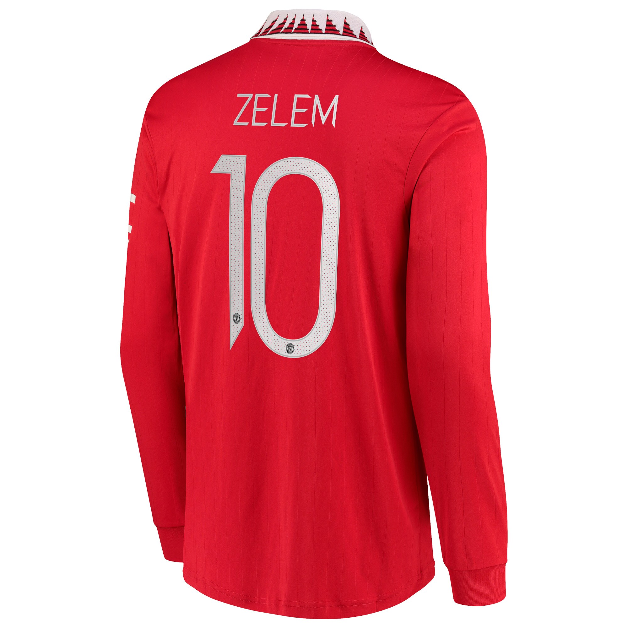 Manchester United Cup Home Shirt 2022-23 - Long Sleeve with Zelem 10 printing