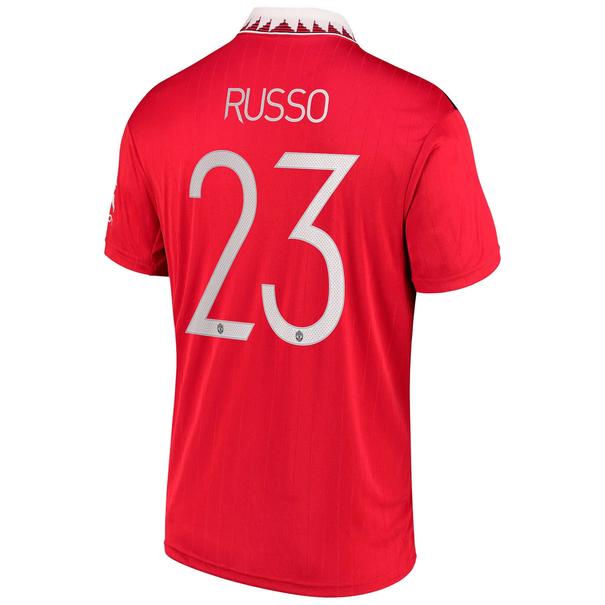 Manchester United Cup Home Shirt 2022-23 with Russo 23 printing