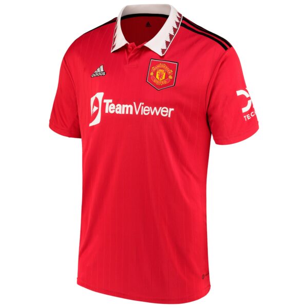 Manchester United Cup Home Shirt 2022-23 with Staniforth 37 printing