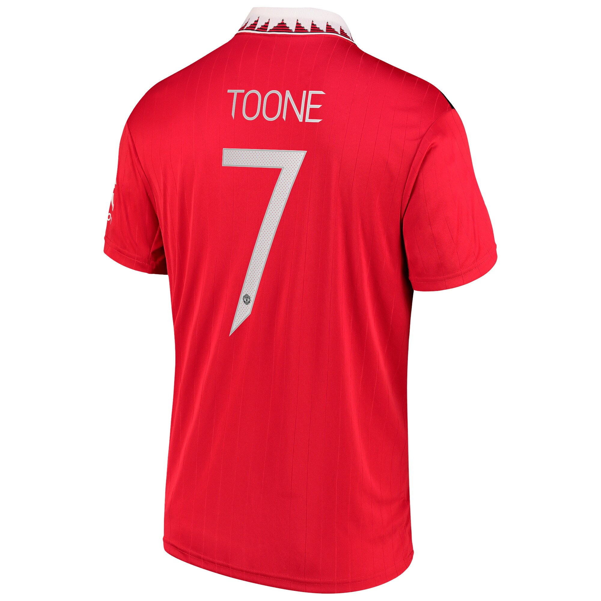 Manchester United Cup Home Shirt 2022-23 with Toone 7 printing