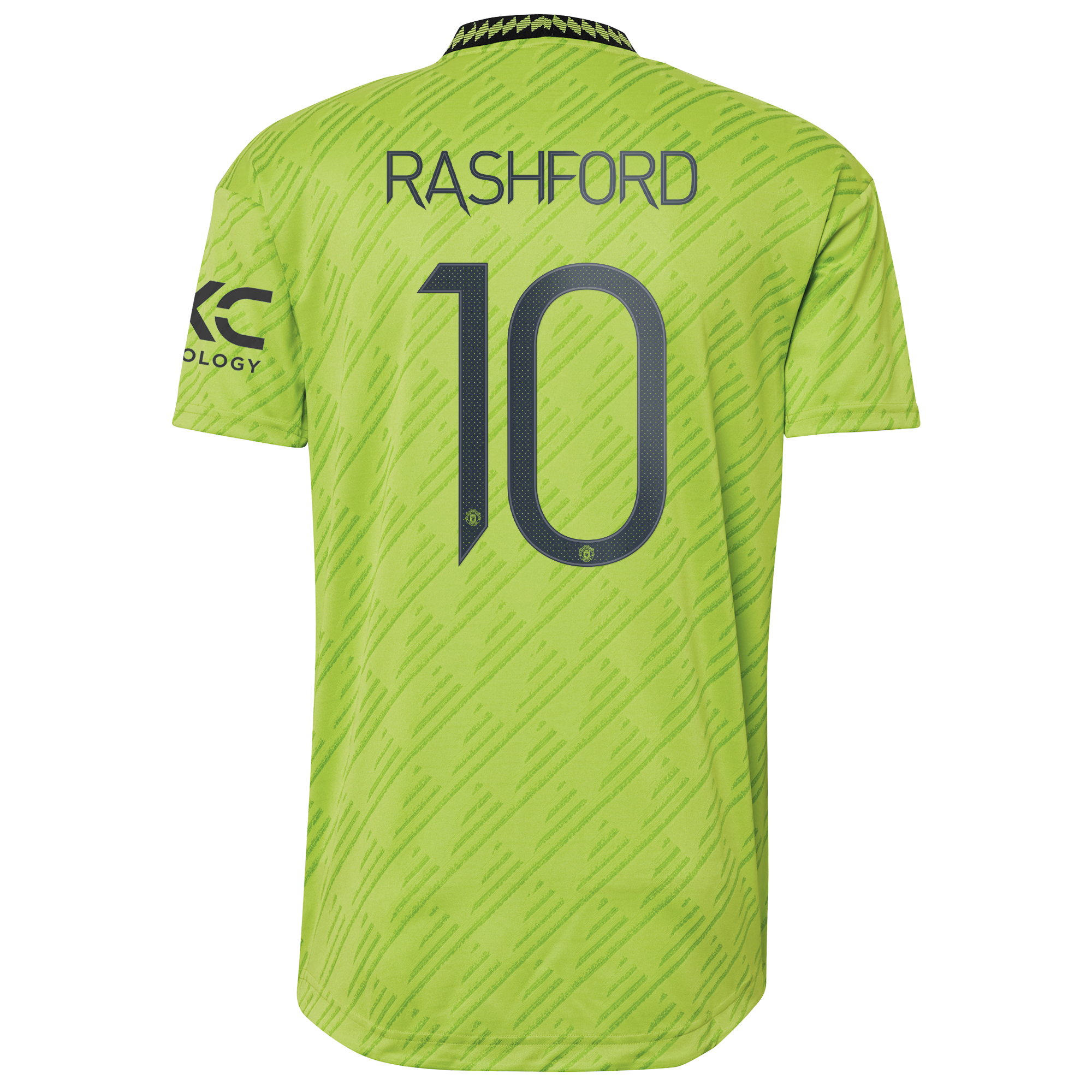 Manchester United Cup Third Authentic Shirt 2022-23 with Rashford 10 printing