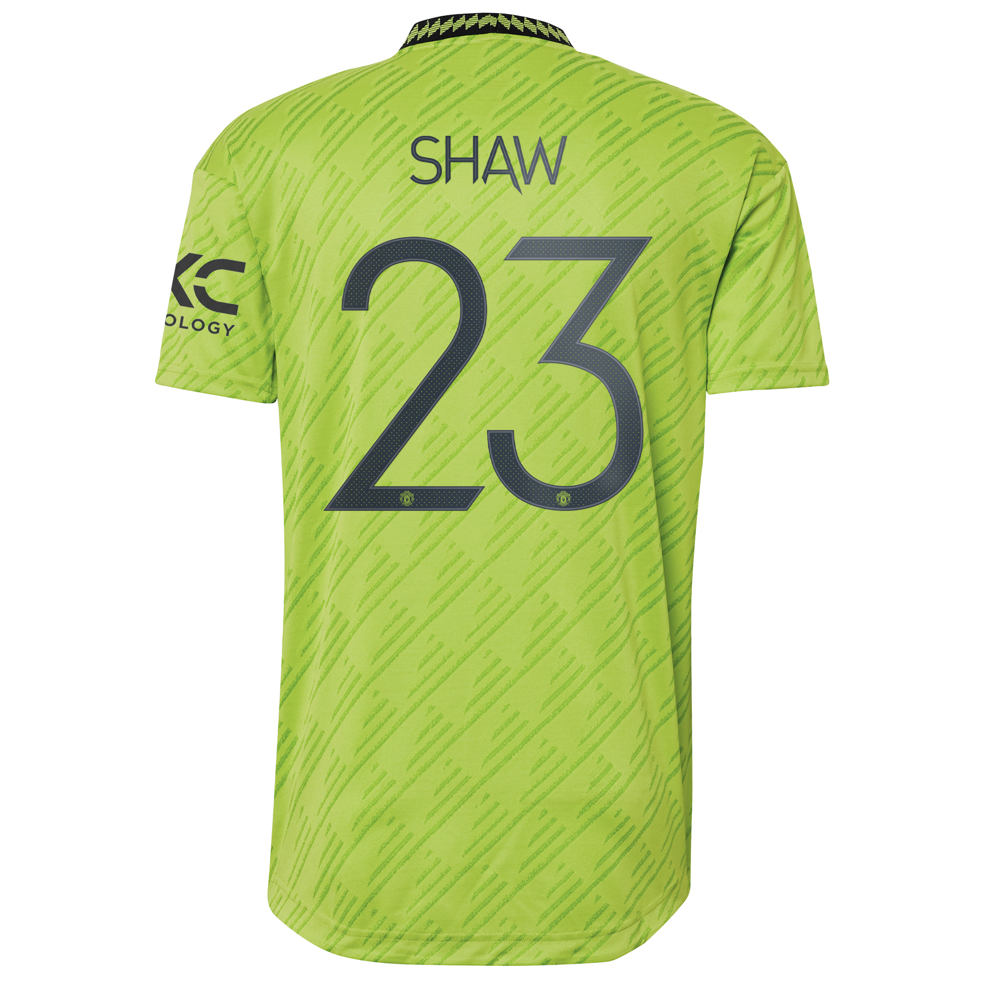Manchester United Cup Third Authentic Shirt 2022-23 with Shaw 23 printing