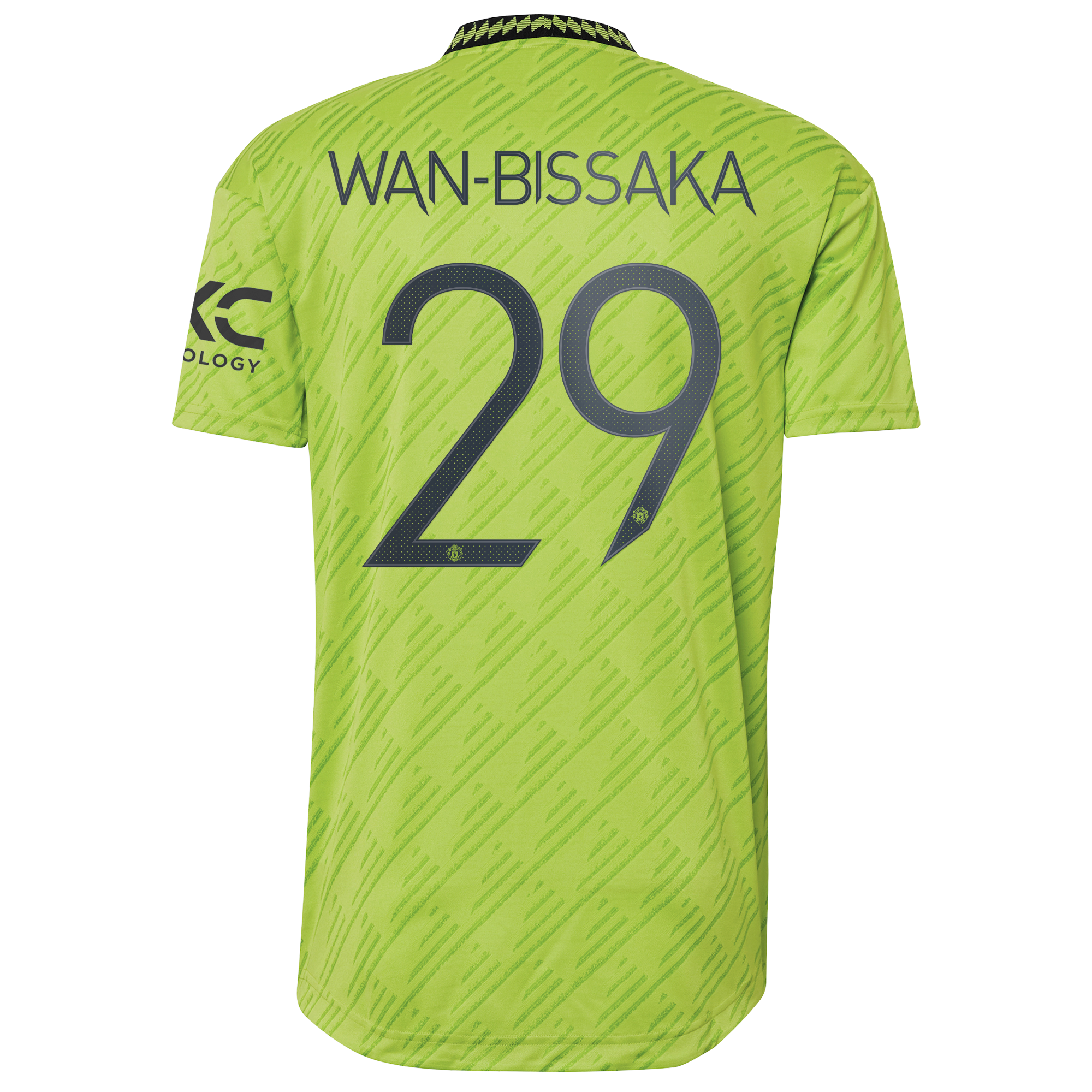 Manchester United Cup Third Authentic Shirt 2022-23 with Wan-Bissaka 29 printing