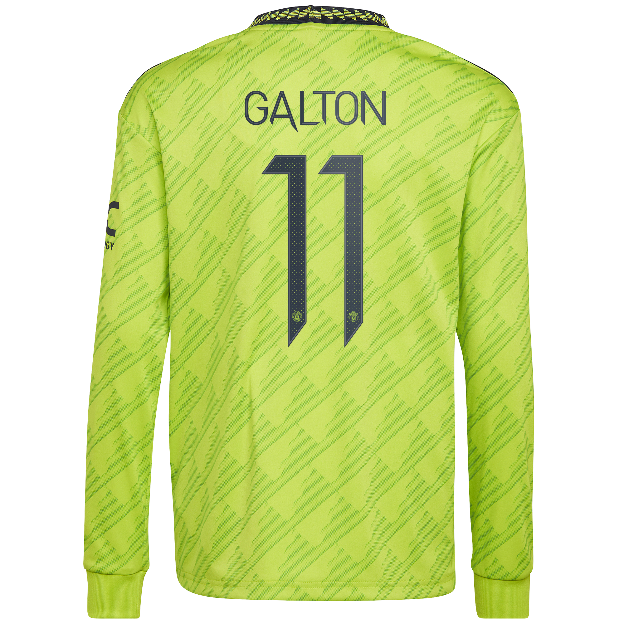 Manchester United Cup Third Shirt 2022-23 - Long Sleeve with Galton 11 printing