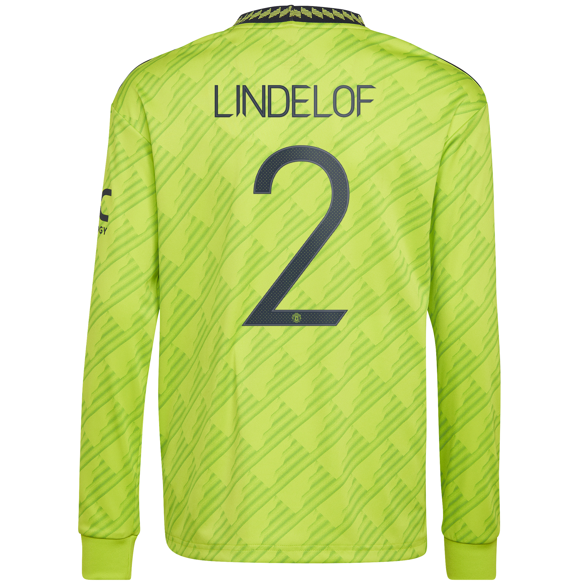 Manchester United Cup Third Shirt 2022-23 - Long Sleeve with Lindelof 2 printing